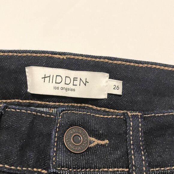 Hidden Tracey Straight Denim Jeans Womens Size 26 - Picture 4 of 16